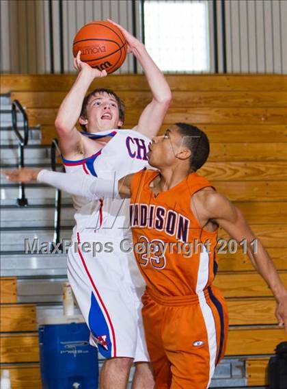Thumbnail 1 in Madison [James] vs Westlake (McDonald's Texas Invitational) photogallery.