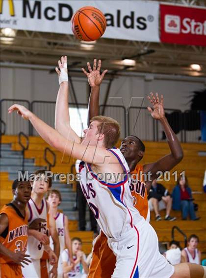 Thumbnail 2 in Madison [James] vs Westlake (McDonald's Texas Invitational) photogallery.