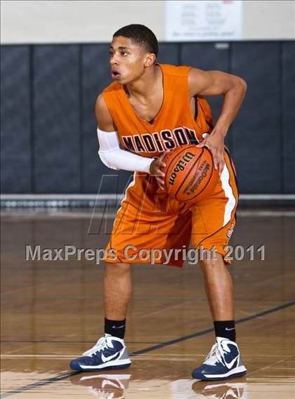 Thumbnail 3 in Madison [James] vs Westlake (McDonald's Texas Invitational) photogallery.