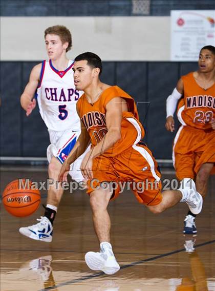 Thumbnail 2 in Madison [James] vs Westlake (McDonald's Texas Invitational) photogallery.