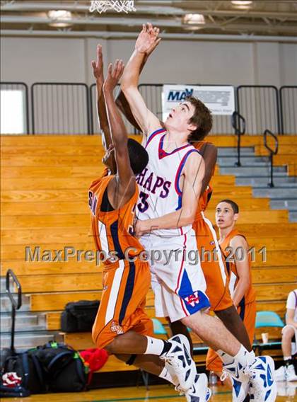 Thumbnail 1 in Madison [James] vs Westlake (McDonald's Texas Invitational) photogallery.