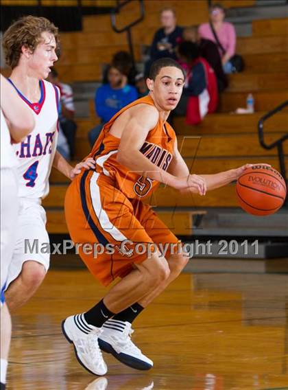 Thumbnail 1 in Madison [James] vs Westlake (McDonald's Texas Invitational) photogallery.
