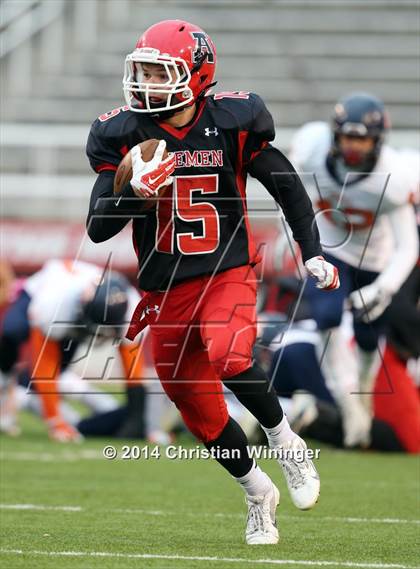 Thumbnail 2 in Brighton vs. American Fork (UHSAA 5A Semifinal) photogallery.