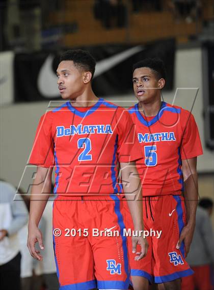 Thumbnail 2 in DeMatha vs. Garfield (Les Schwab Invitational) photogallery.
