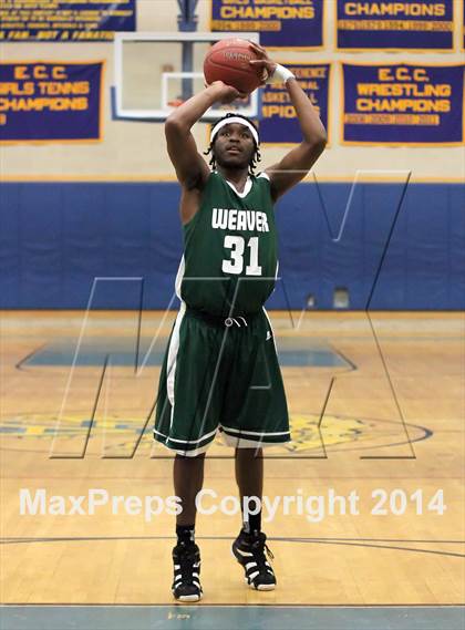Thumbnail 3 in Weaver @ Bacon Academy (CIAC Class M Quarterfinal) photogallery.