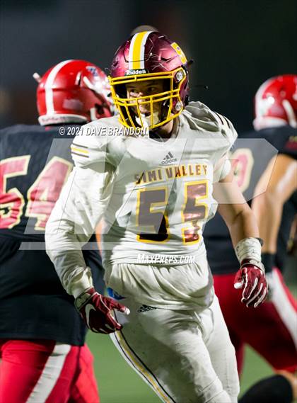 Thumbnail 2 in Simi Valley @ Orange Lutheran (CIF SS D2 First Round Playoff) photogallery.