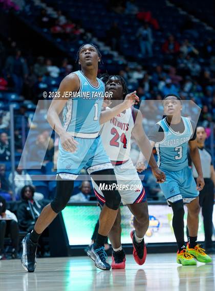 Thumbnail 3 in Sandy Creek vs. Cedar Grove (GHSA 3A FINALS) photogallery.