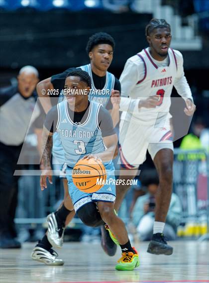 Thumbnail 3 in Sandy Creek vs. Cedar Grove (GHSA 3A FINALS) photogallery.