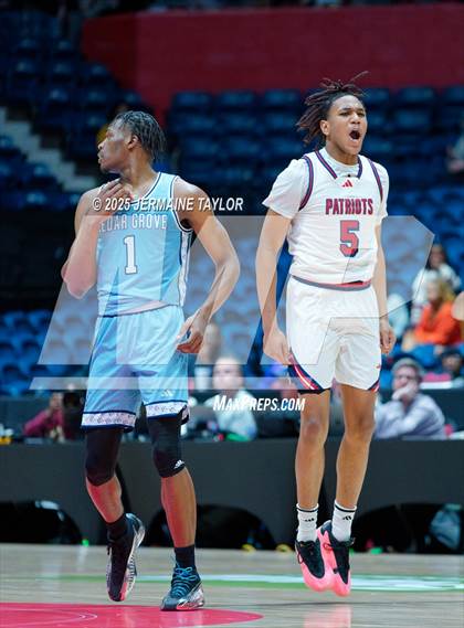Thumbnail 3 in Sandy Creek vs. Cedar Grove (GHSA 3A FINALS) photogallery.