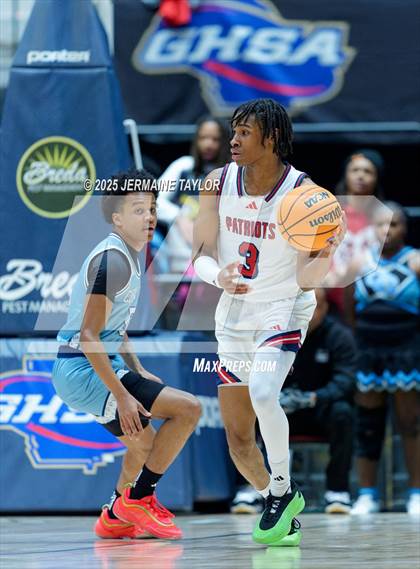 Thumbnail 2 in Sandy Creek vs. Cedar Grove (GHSA 3A FINALS) photogallery.