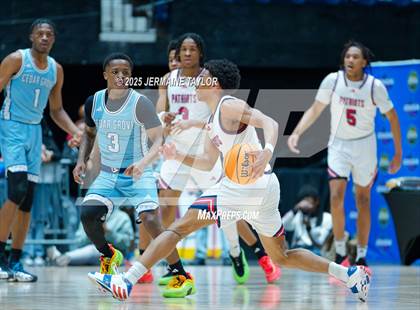 Thumbnail 3 in Sandy Creek vs. Cedar Grove (GHSA 3A FINALS) photogallery.