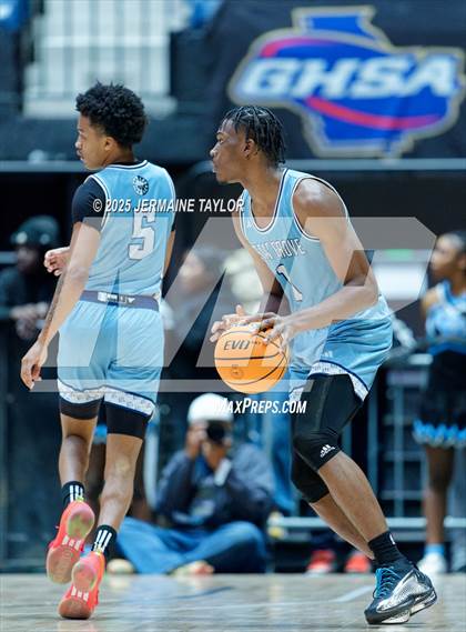 Thumbnail 2 in Sandy Creek vs. Cedar Grove (GHSA 3A FINALS) photogallery.