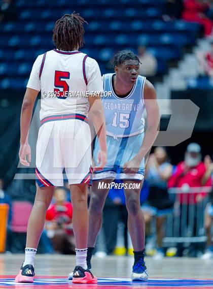 Thumbnail 2 in Sandy Creek vs. Cedar Grove (GHSA 3A FINALS) photogallery.