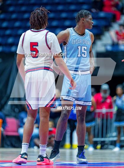 Thumbnail 3 in Sandy Creek vs. Cedar Grove (GHSA 3A FINALS) photogallery.