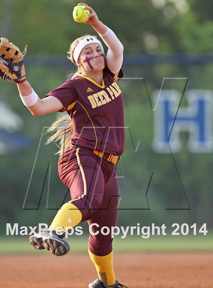 Thumbnail 3 in Deer Park vs Pasadena Memorial (UIL 5A Bi-district Playoff) photogallery.