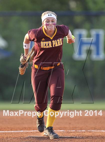 Thumbnail 2 in Deer Park vs Pasadena Memorial (UIL 5A Bi-district Playoff) photogallery.