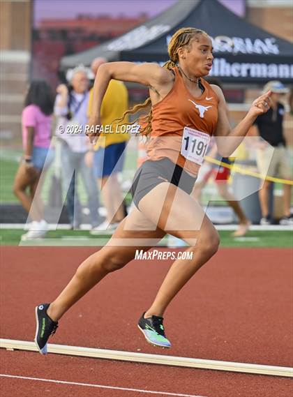 Thumbnail 1 in UIL Track & Field 6A Region 3 Regional Final Preliminaries (400 Meter) photogallery.