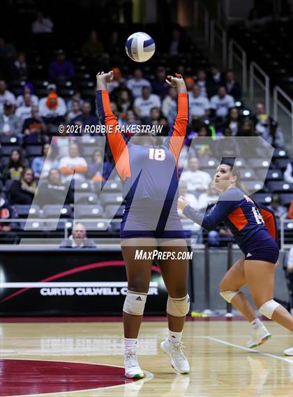 Thumbnail 2 in Brandeis vs. Bridgeland (UIL Volleyball 6A Semifinals) photogallery.