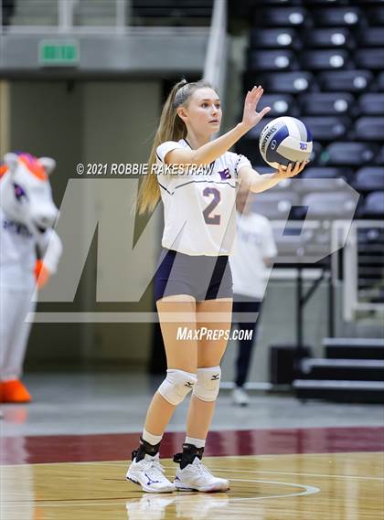 Thumbnail 3 in Brandeis vs. Bridgeland (UIL Volleyball 6A Semifinals) photogallery.