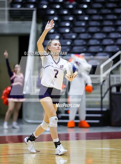 Thumbnail 3 in Brandeis vs. Bridgeland (UIL Volleyball 6A Semifinals) photogallery.