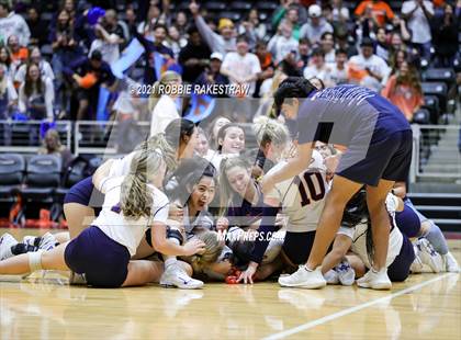 Thumbnail 3 in Brandeis vs. Bridgeland (UIL Volleyball 6A Semifinals) photogallery.