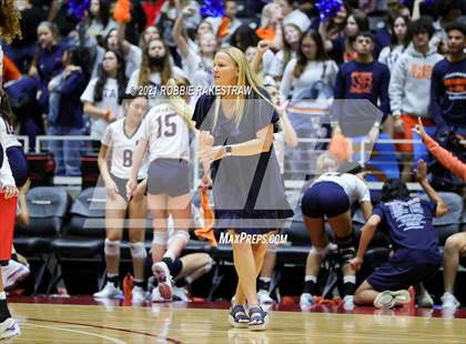 Thumbnail 2 in Brandeis vs. Bridgeland (UIL Volleyball 6A Semifinals) photogallery.