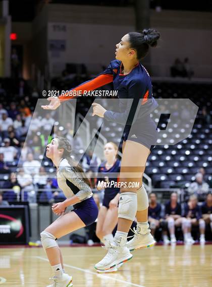 Thumbnail 2 in Brandeis vs. Bridgeland (UIL Volleyball 6A Semifinals) photogallery.