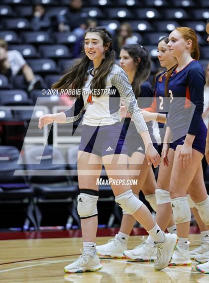 Thumbnail 3 in Brandeis vs. Bridgeland (UIL Volleyball 6A Semifinals) photogallery.