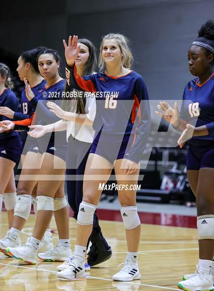 Thumbnail 1 in Brandeis vs. Bridgeland (UIL Volleyball 6A Semifinals) photogallery.