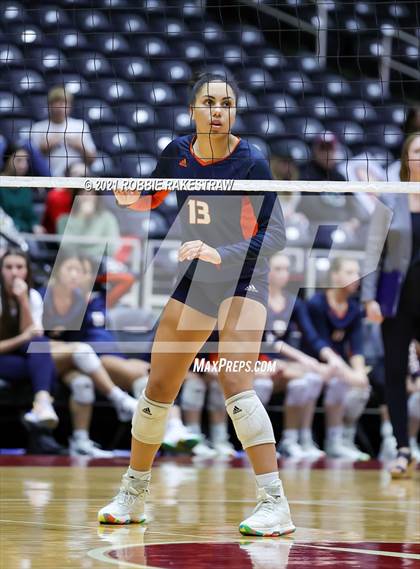 Thumbnail 3 in Brandeis vs. Bridgeland (UIL Volleyball 6A Semifinals) photogallery.