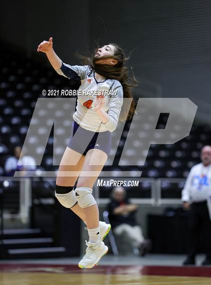 Thumbnail 2 in Brandeis vs. Bridgeland (UIL Volleyball 6A Semifinals) photogallery.