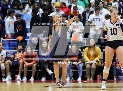 Thumbnail 3 in Brandeis vs. Bridgeland (UIL Volleyball 6A Semifinals) photogallery.