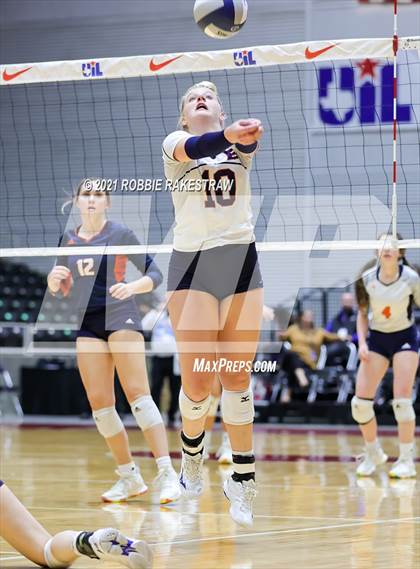 Thumbnail 2 in Brandeis vs. Bridgeland (UIL Volleyball 6A Semifinals) photogallery.