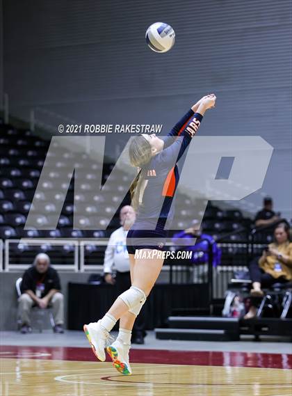 Thumbnail 3 in Brandeis vs. Bridgeland (UIL Volleyball 6A Semifinals) photogallery.