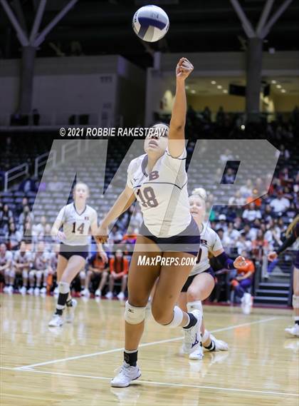 Thumbnail 2 in Brandeis vs. Bridgeland (UIL Volleyball 6A Semifinals) photogallery.