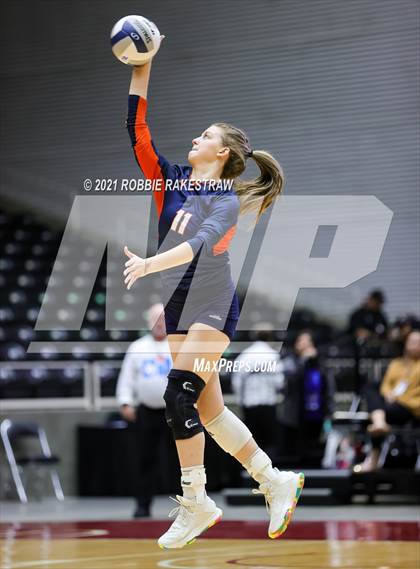 Thumbnail 3 in Brandeis vs. Bridgeland (UIL Volleyball 6A Semifinals) photogallery.