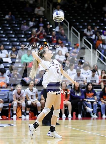 Thumbnail 3 in Brandeis vs. Bridgeland (UIL Volleyball 6A Semifinals) photogallery.