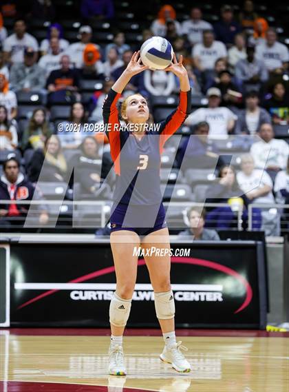 Thumbnail 3 in Brandeis vs. Bridgeland (UIL Volleyball 6A Semifinals) photogallery.