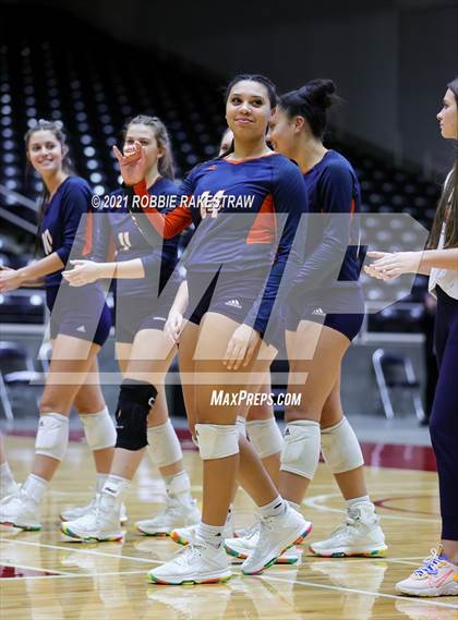 Thumbnail 2 in Brandeis vs. Bridgeland (UIL Volleyball 6A Semifinals) photogallery.