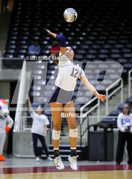 Thumbnail 3 in Brandeis vs. Bridgeland (UIL Volleyball 6A Semifinals) photogallery.