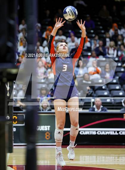 Thumbnail 3 in Brandeis vs. Bridgeland (UIL Volleyball 6A Semifinals) photogallery.