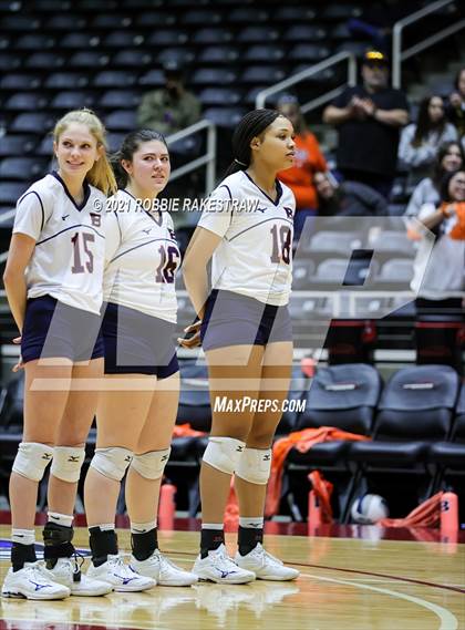 Thumbnail 2 in Brandeis vs. Bridgeland (UIL Volleyball 6A Semifinals) photogallery.
