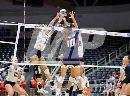 Thumbnail 3 in Brandeis vs. Bridgeland (UIL Volleyball 6A Semifinals) photogallery.