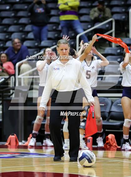 Thumbnail 2 in Brandeis vs. Bridgeland (UIL Volleyball 6A Semifinals) photogallery.