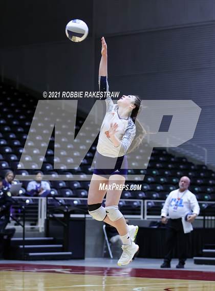 Thumbnail 3 in Brandeis vs. Bridgeland (UIL Volleyball 6A Semifinals) photogallery.