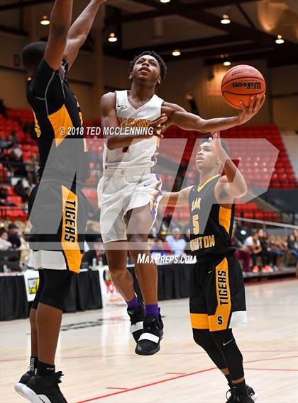 Thumbnail 1 in Columbus vs Houston Math Science & Tech (King Cotton Classic) photogallery.