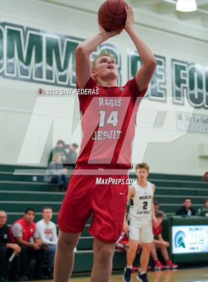 Thumbnail 1 in Regis Jesuit vs. Marin Catholic (DLS Vontoure Classic) photogallery.