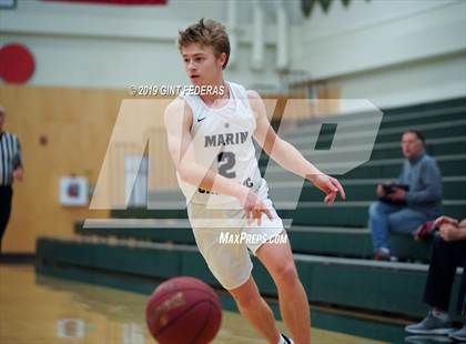 Thumbnail 3 in Regis Jesuit vs. Marin Catholic (DLS Vontoure Classic) photogallery.