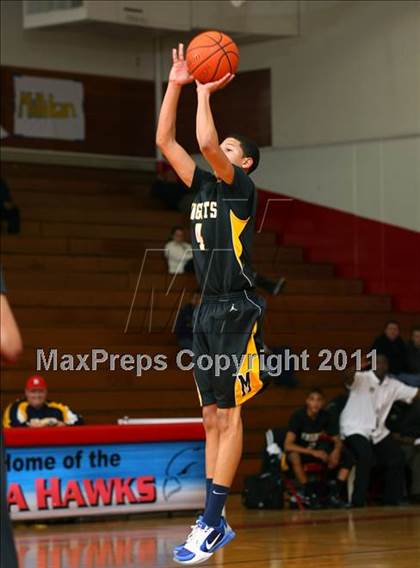 Thumbnail 1 in Washington vs. Bishop Montgomery (Sea Hawk Classic Championship Game) photogallery.