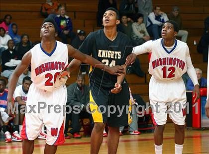 Thumbnail 3 in Washington vs. Bishop Montgomery (Sea Hawk Classic Championship Game) photogallery.